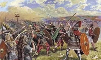 罗马士兵是怎样用短剑的，罗马士兵训练方法