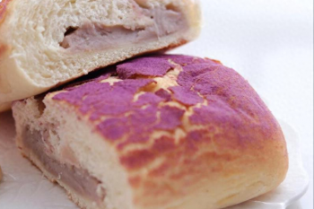 紫米芋泥面包怎么做，紫米面包的做法