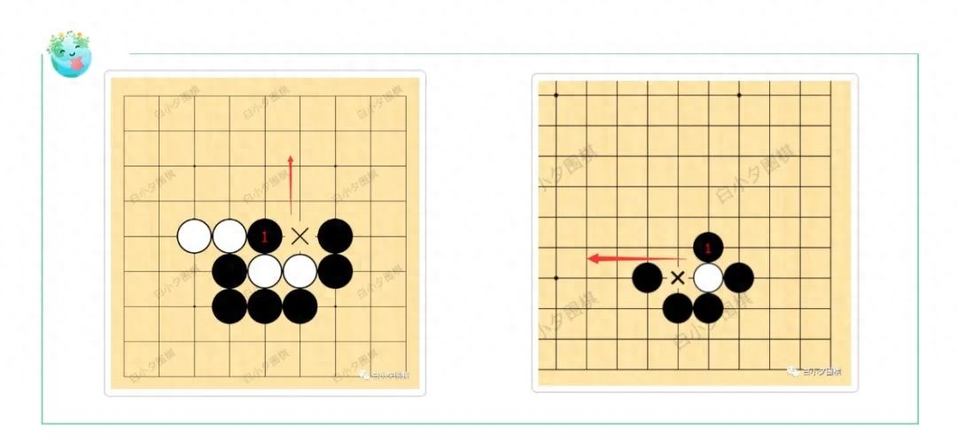 围棋的门吃和抱吃有什么区别，围棋的门吃和抱吃的区别