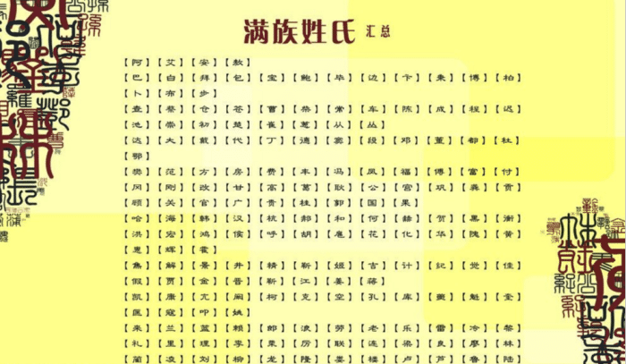 姓满的是什么族，满姓的来源和历史